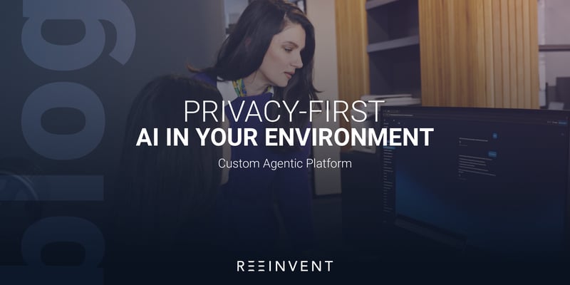 Privacy-First, AI in your environment, a custom agentic platform